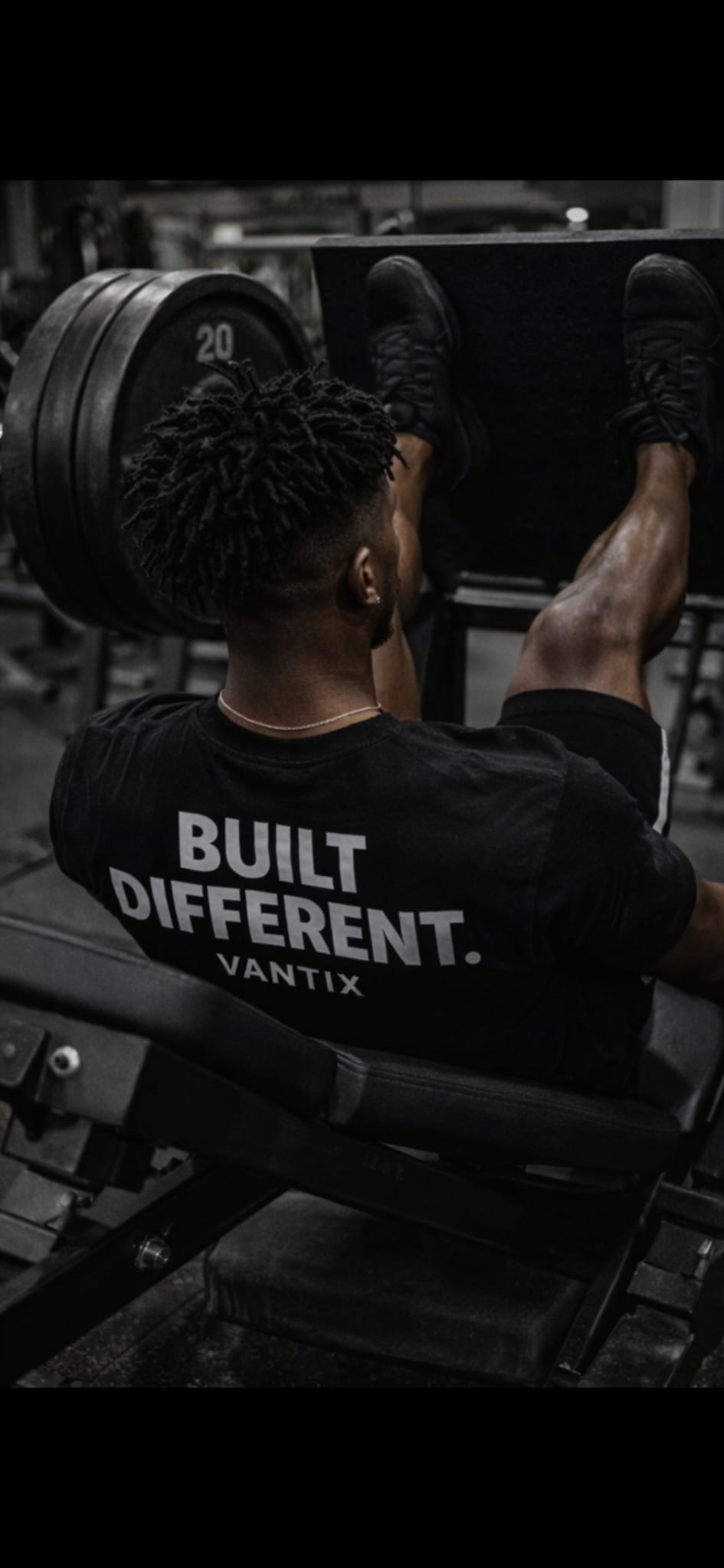 VANTIX Oversized Tee - Built Different