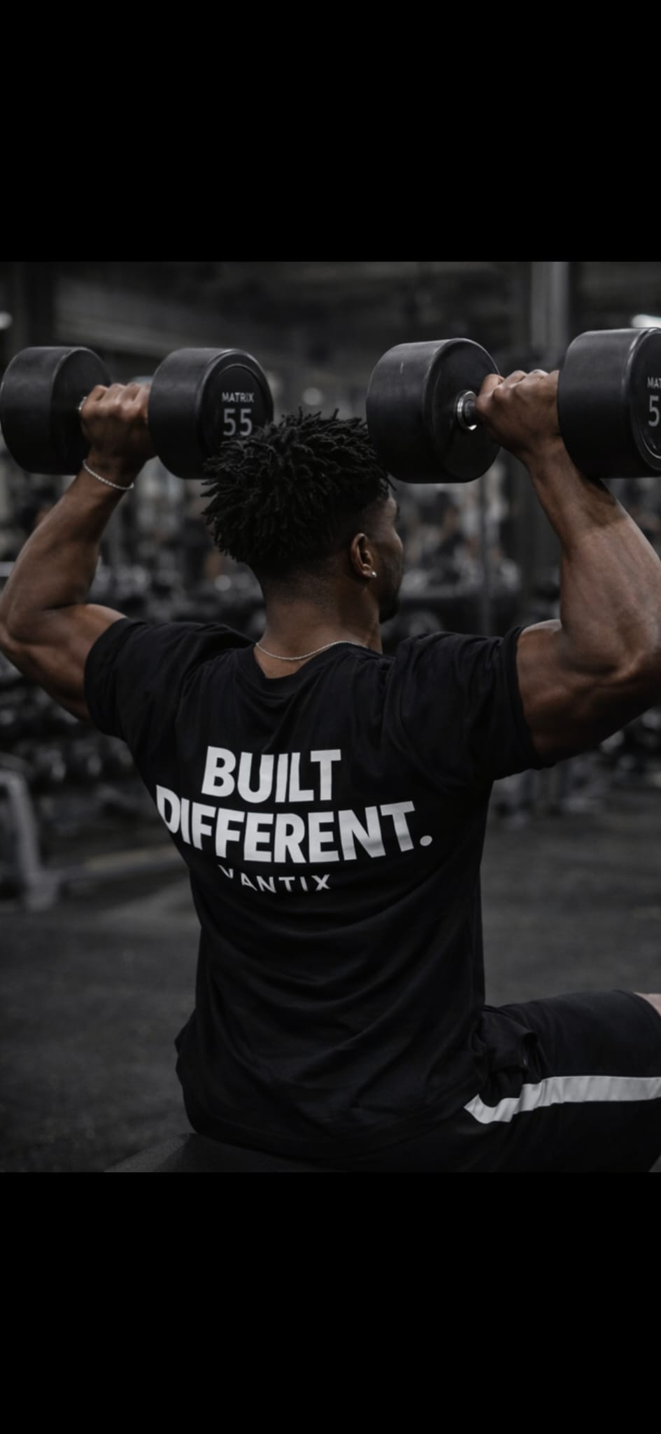 VANTIX Oversized Tee - Built Different